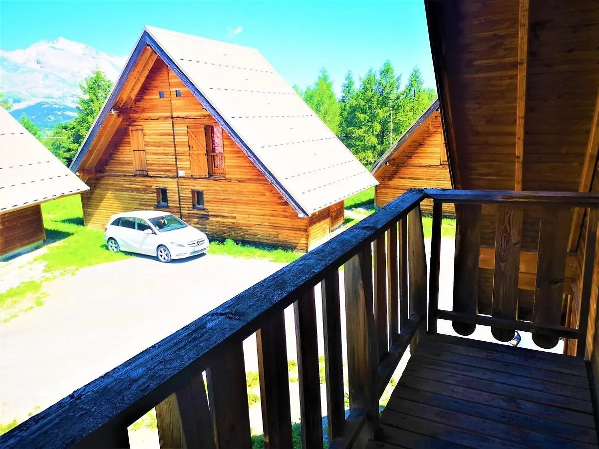 Chalet Mitoyen 3 Pieces 7 Pers. Avec Piscine Et Sauna - Residence Les Flocons Du Soleil - Fr-1-504-78 Le Devoluy France